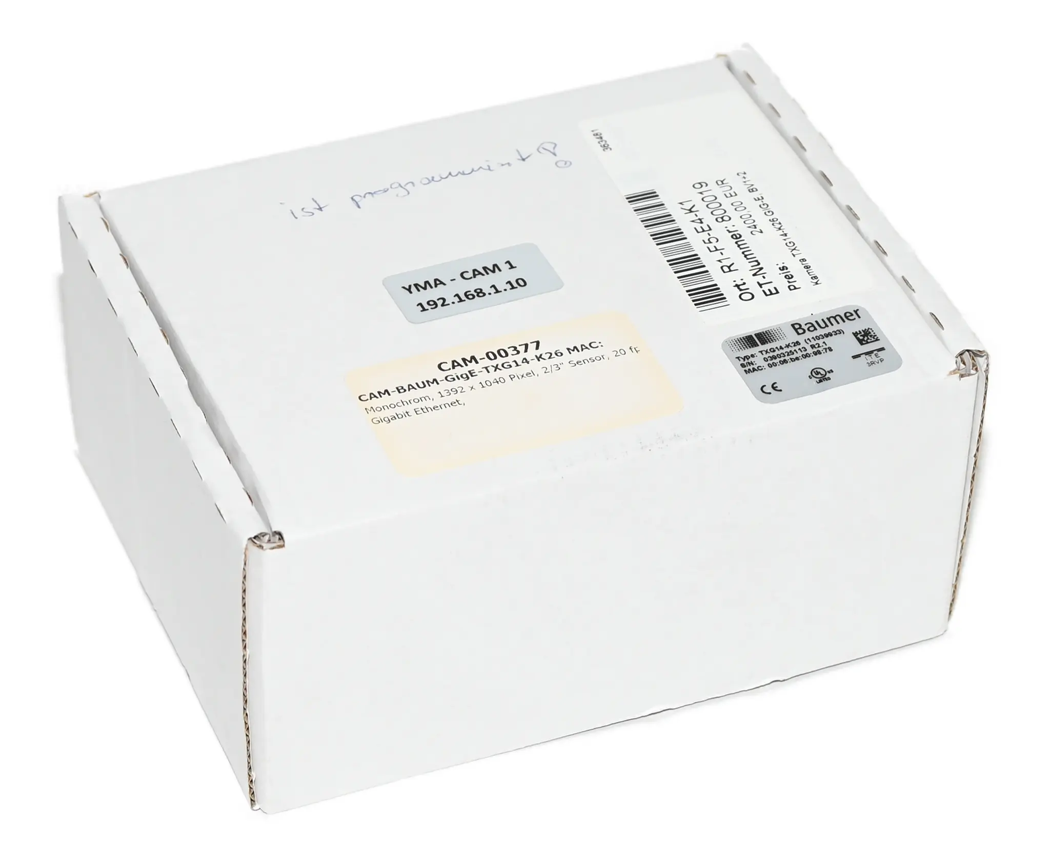 Produktfoto 1 von Baumer TXG14-K26 11039933 New open box