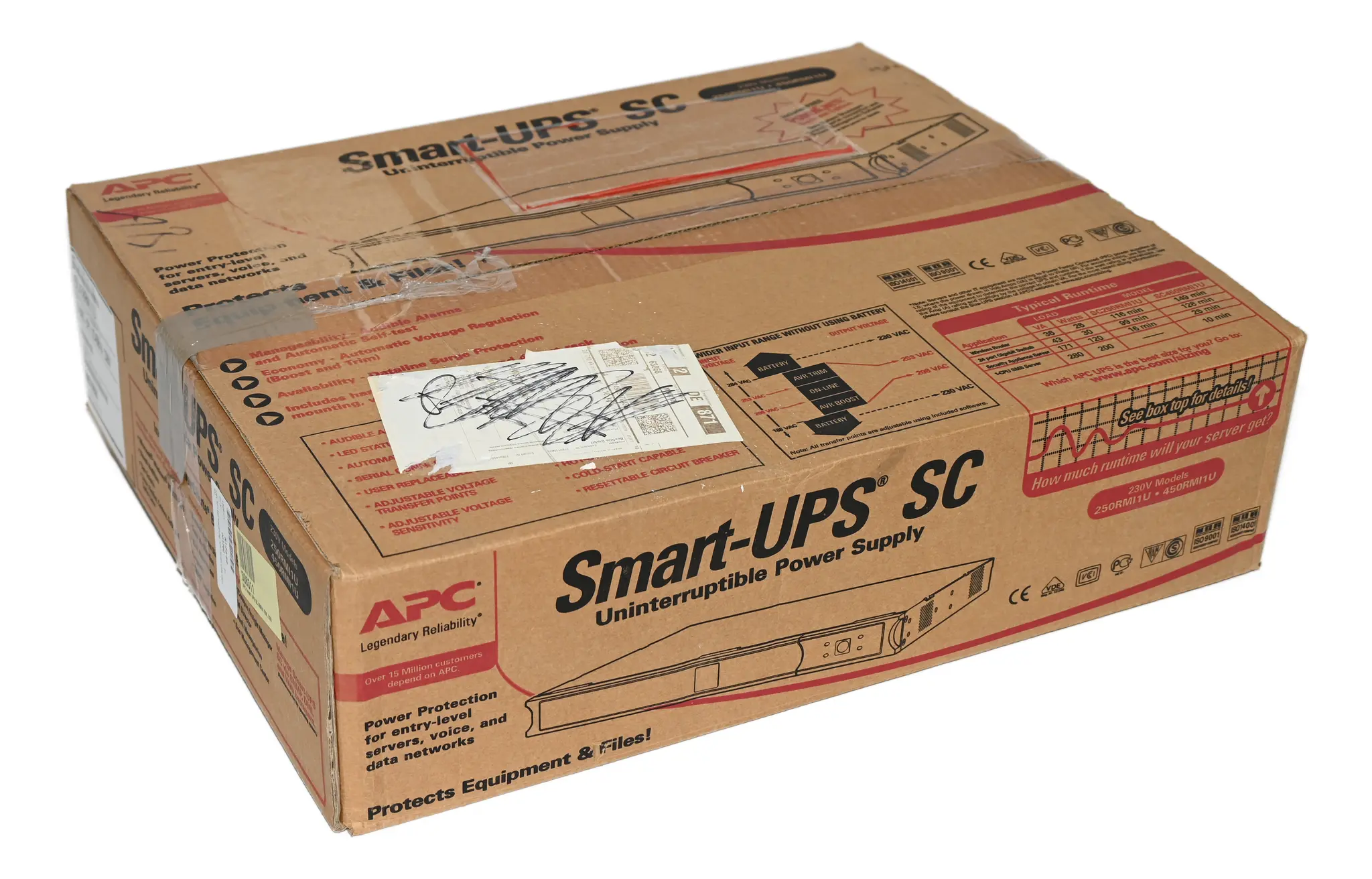 Produktfoto 1 von APC SMART-UPS SC450VA 230V New open box