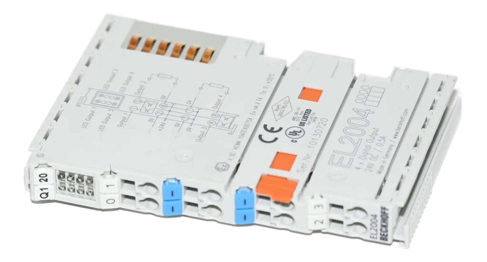 Produktfoto 1 von Beckhoff EL2004 EtherCat New without box