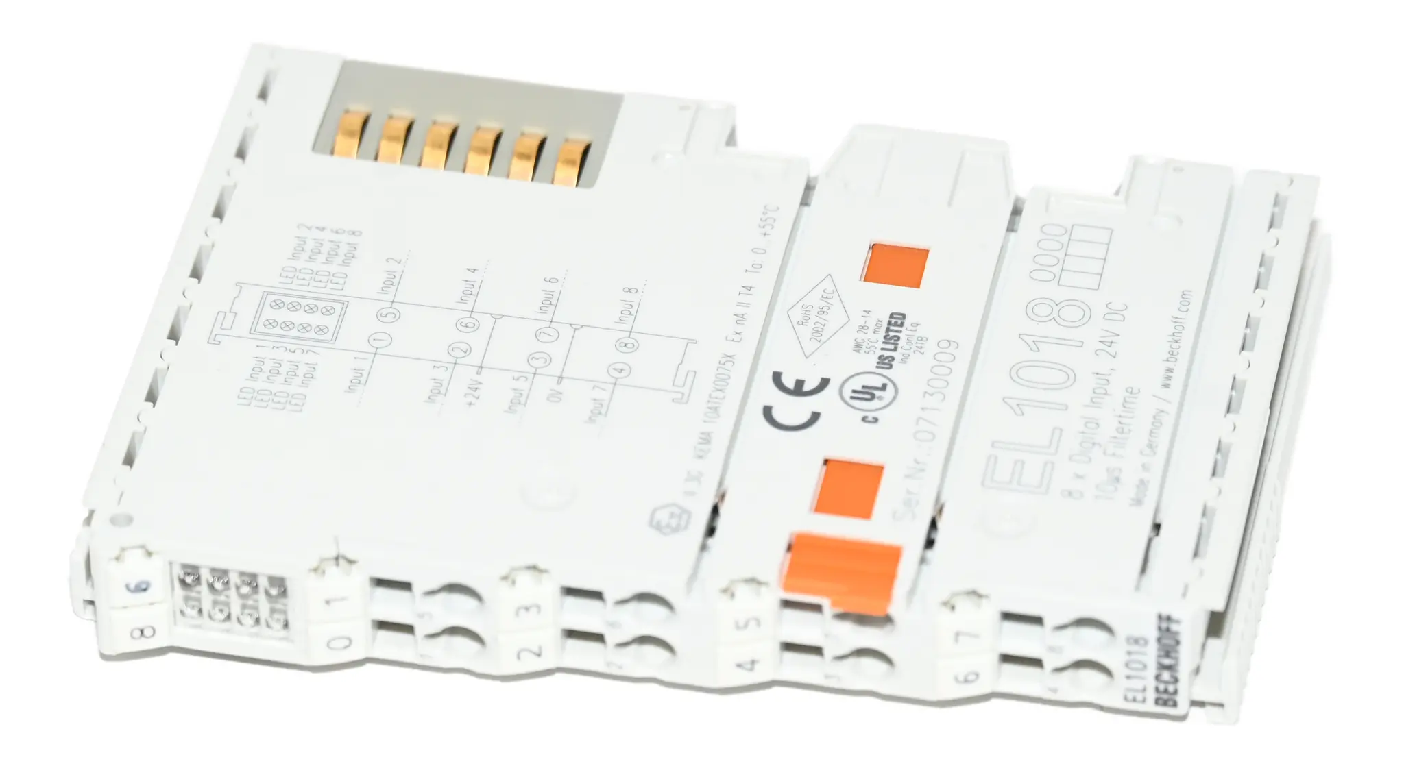 Produktfoto 1 von Beckhoff EL1018 EtherCat Busklemme New without box