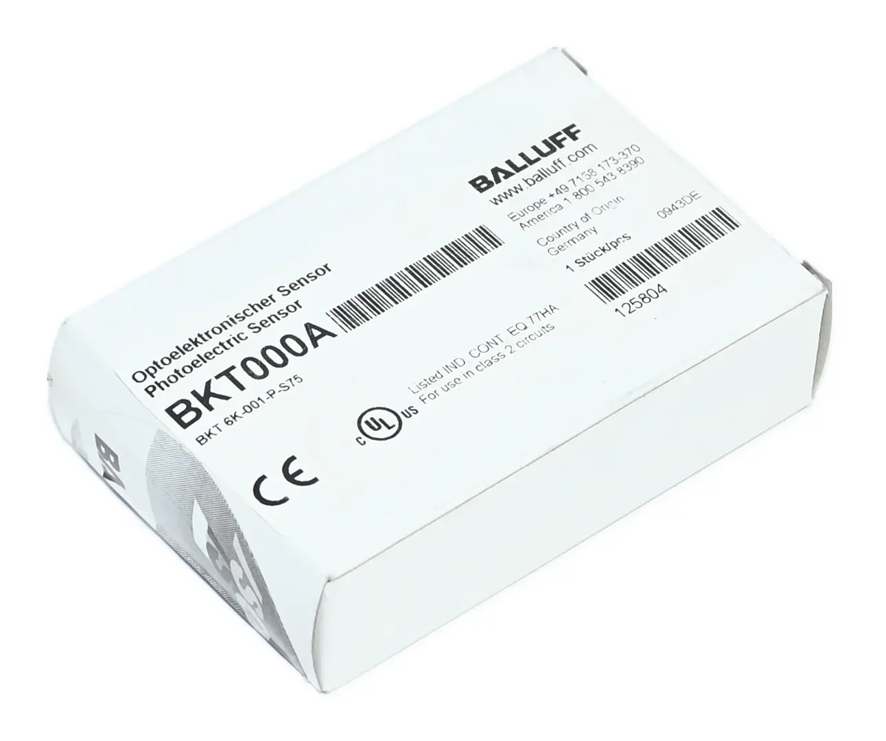 Produktfoto 1 von Balluff BKT 6K-001-P-S75 BKT000A New open box