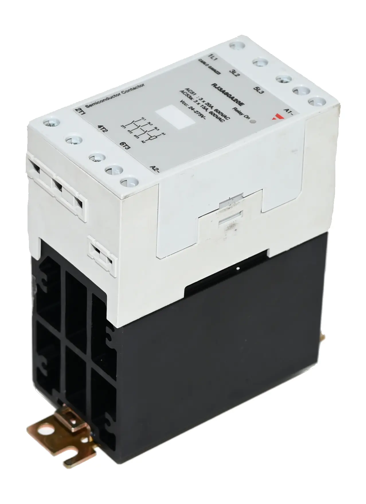 Produktfoto 1 von Carlo Gavazzi RJ3A60A20E Solid State Relay