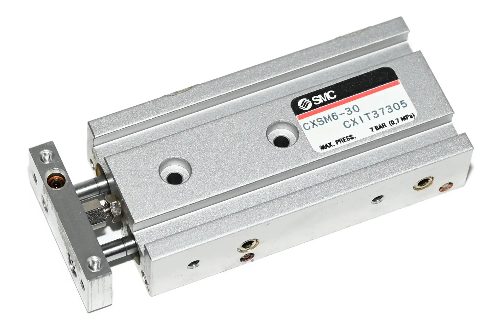 Produktfoto 1 von SMC CXSM6-30 Dual Rod Guided Air Cylinder New without box