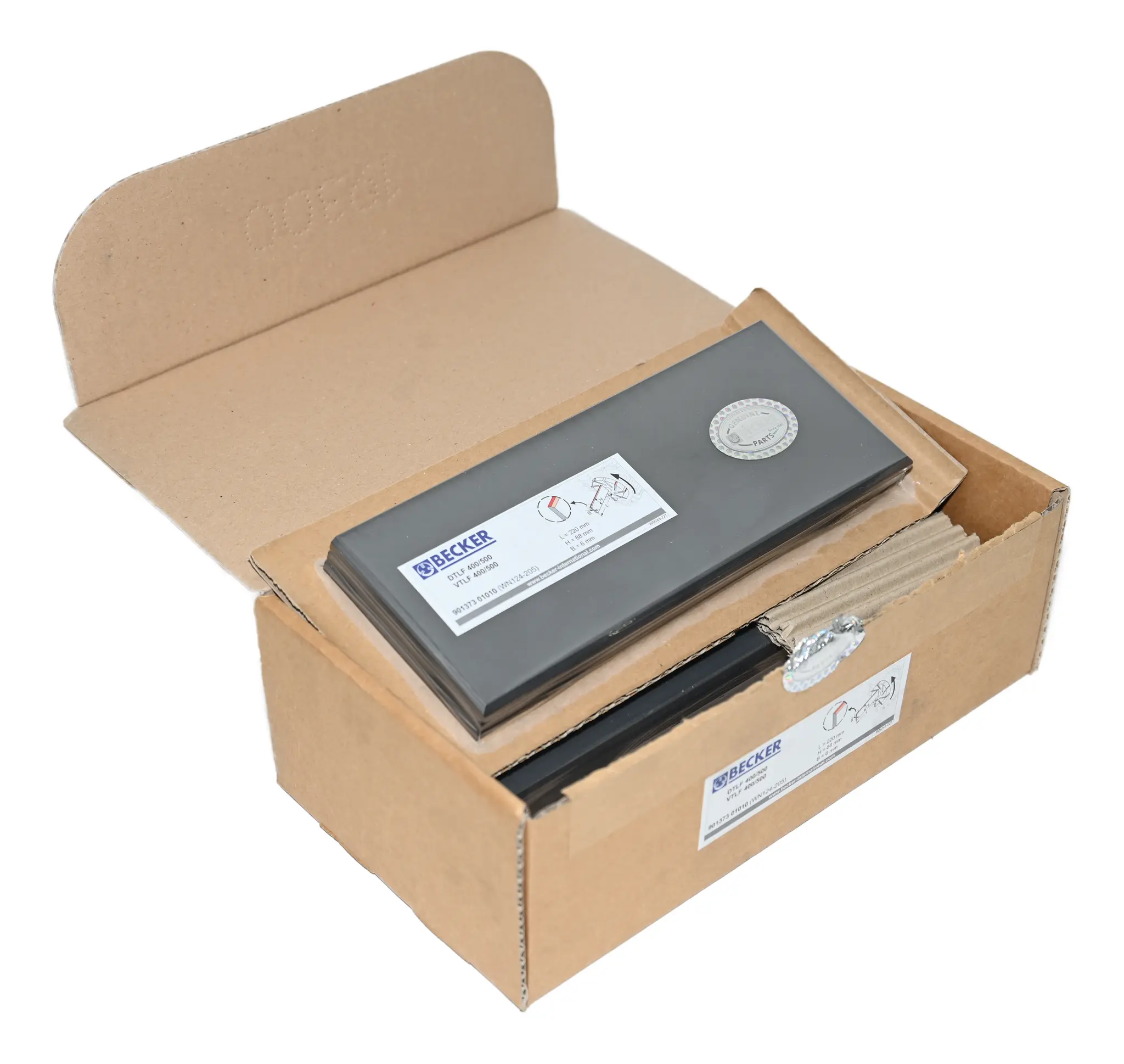 Produktfoto 1 von Becker 90137301010 WN124-205 Carbon Vane Set DTLF VTLF 400 500 New open box