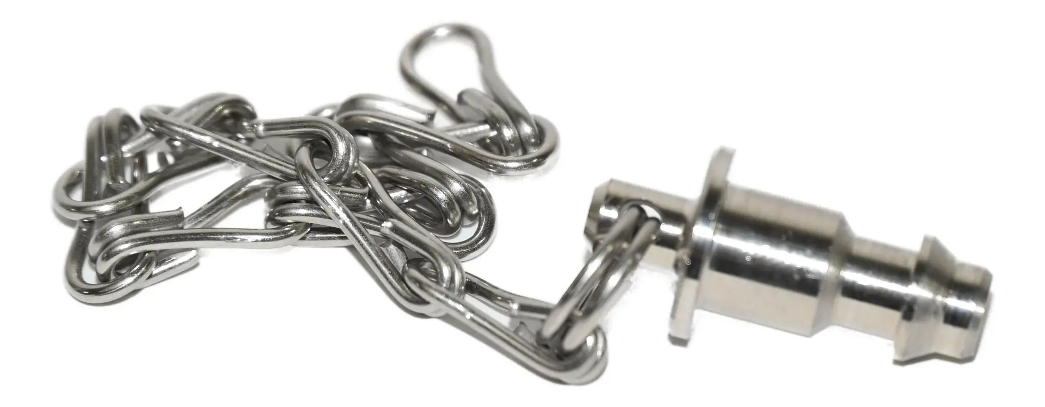Produktfoto 1 von Stäubli 5x RBE 06.8500/IC Stainless Steel Dust Plug with Chain New without box