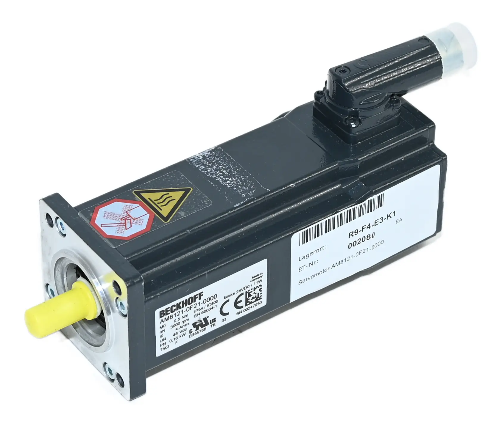 Produktfoto 1 von Beckhoff AM8121-0F21-0000 Servomotor EtherCat New without box