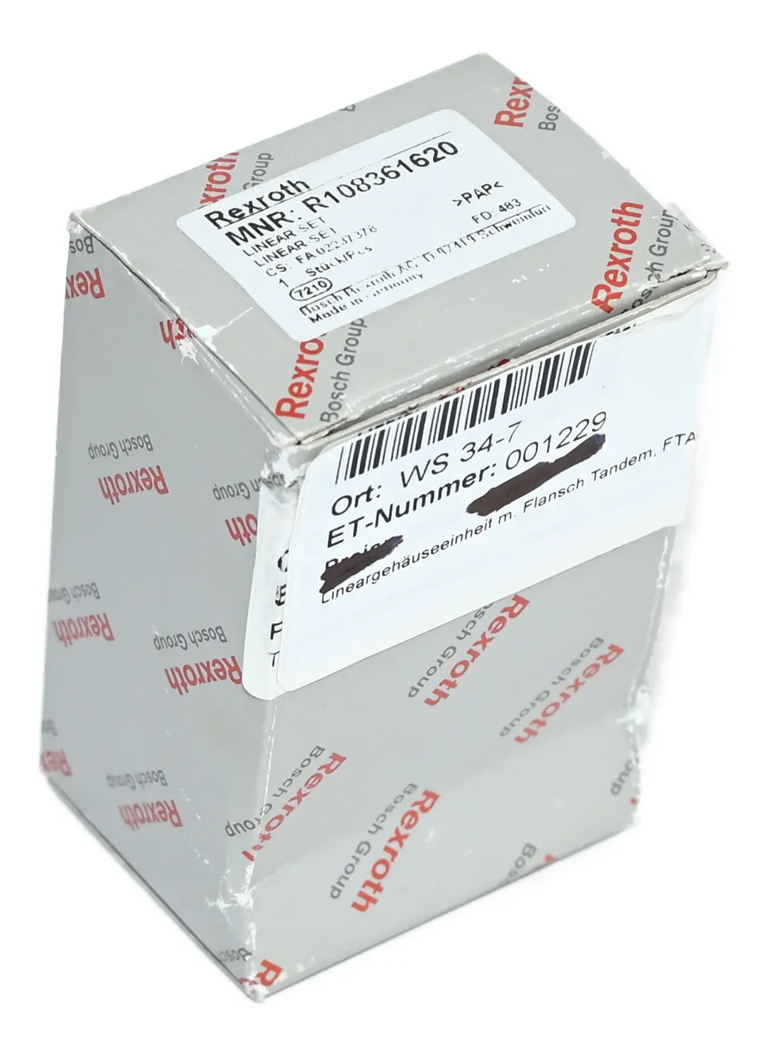 Produktfoto 1 von Rexroth R108361620 Linear-Set New open box