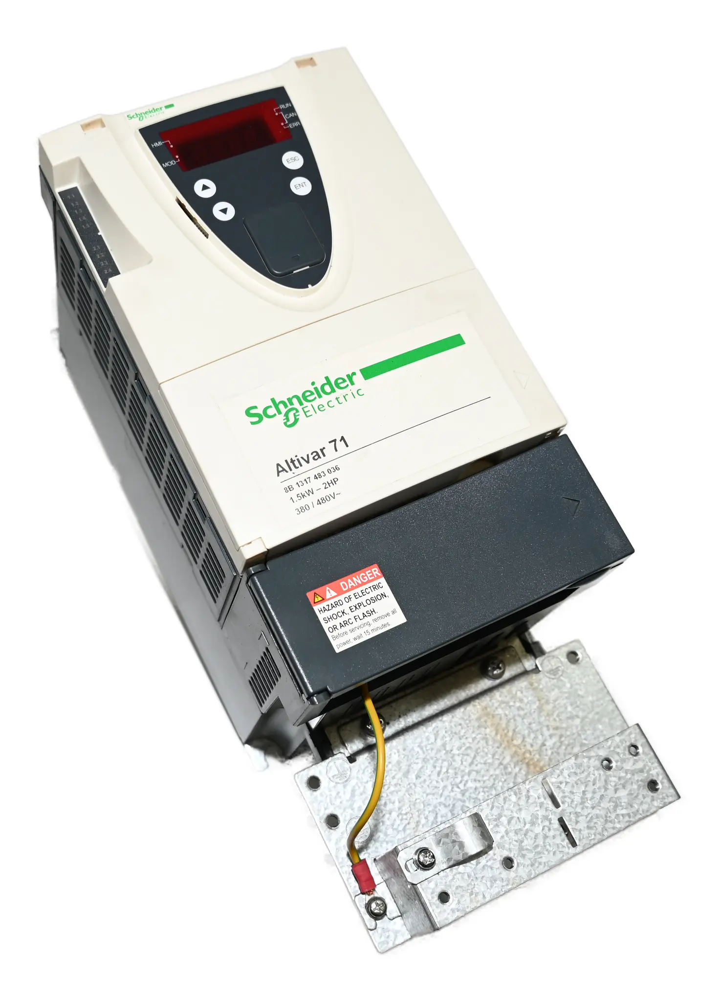 Produktfoto 1 von Schneider ATV71HU15N4Z Altivar 71 1,5kW 400V Inverter