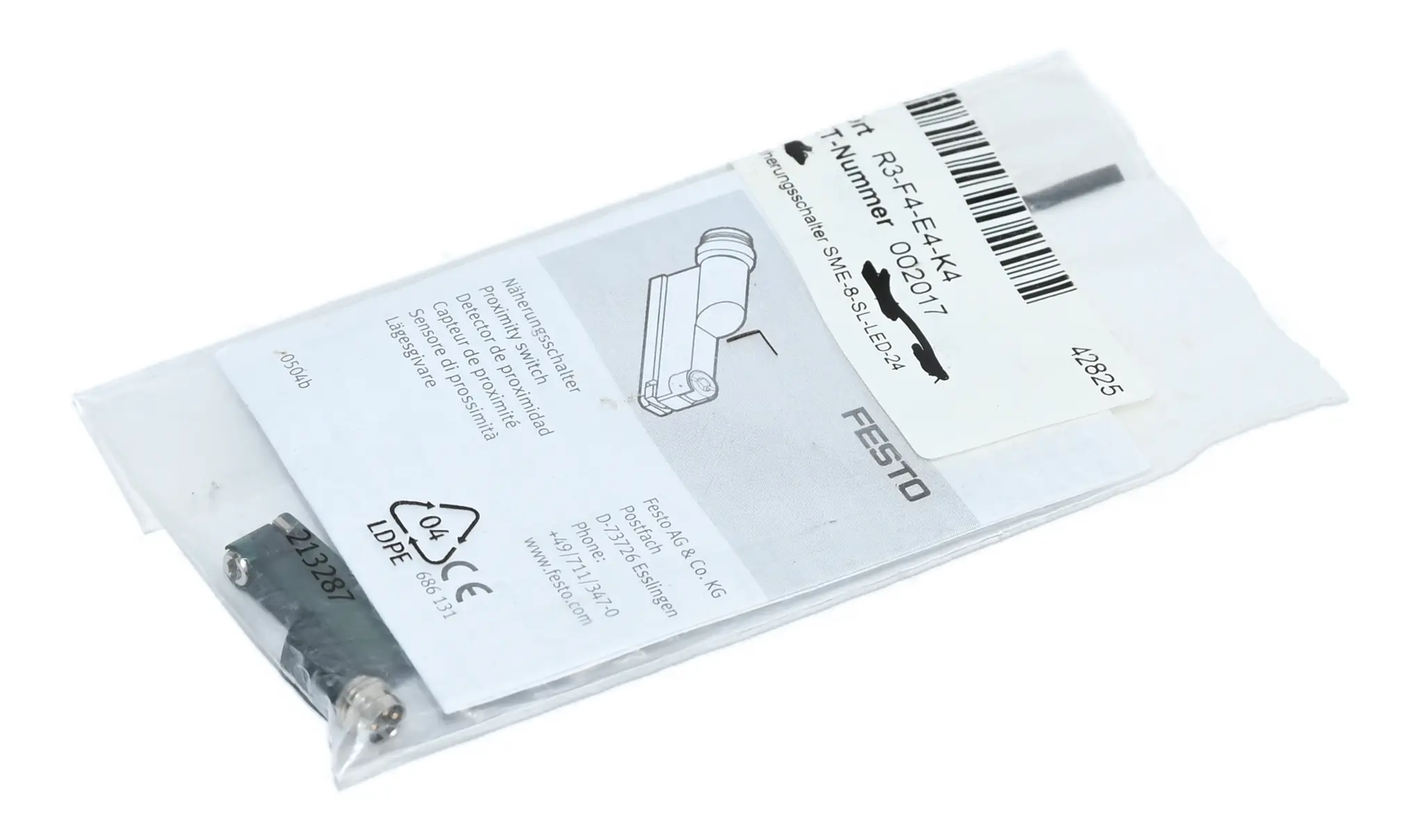 Produktfoto 1 von Festo SME-8-SL-LED-24 Näherungsschalter New open box