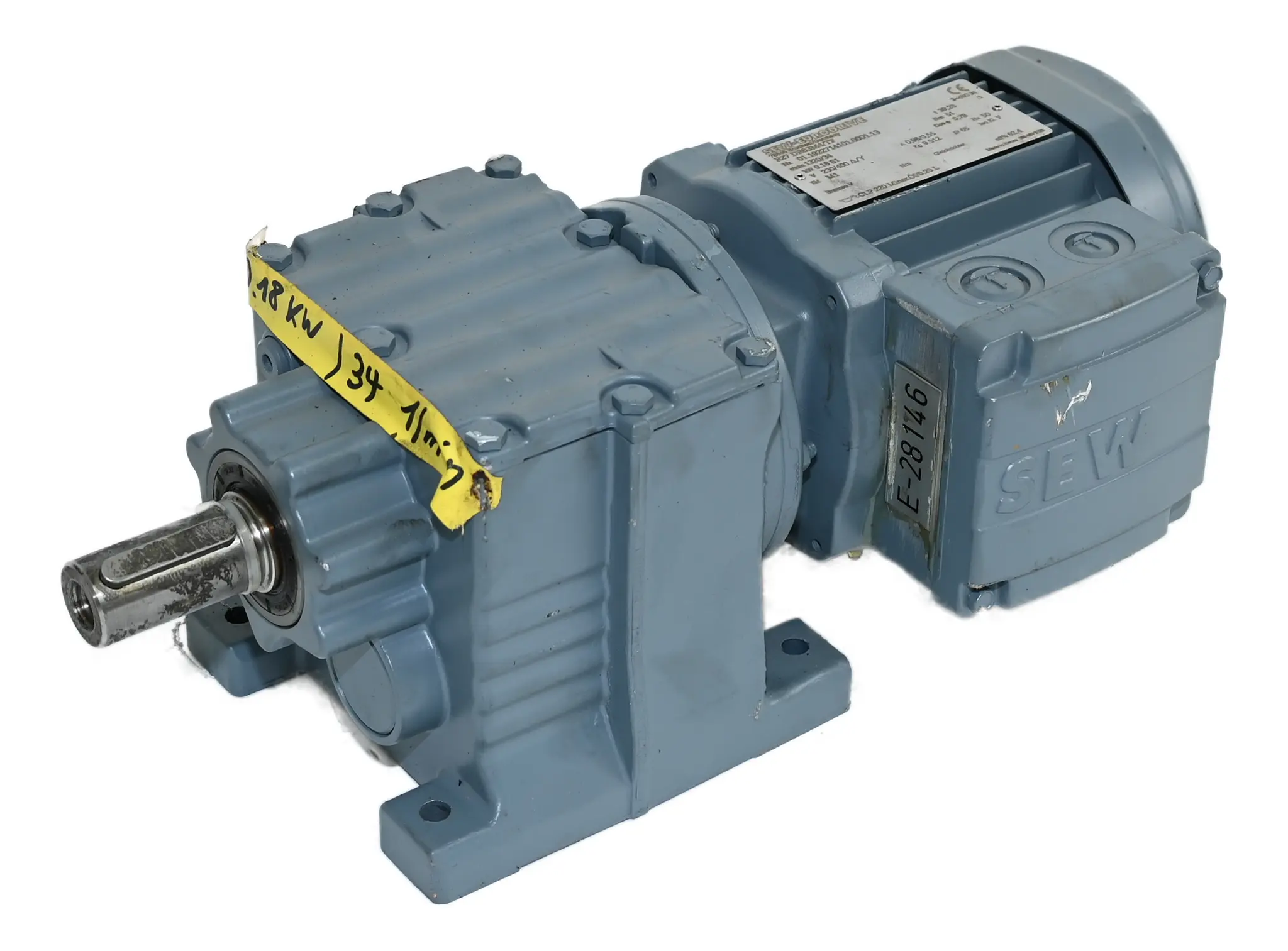 Produktfoto 1 von SEW R27 DR63M4/TF Getriebemotor 0,18kW Refurbished