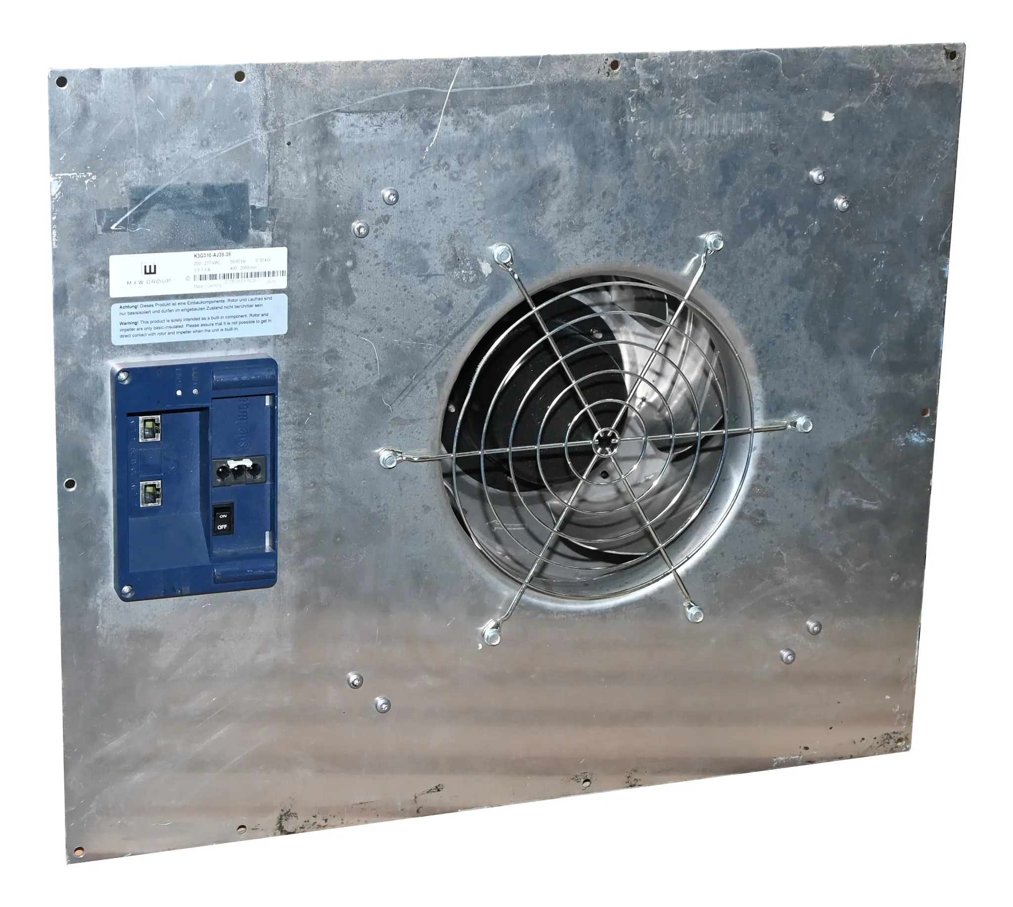 Produktfoto 1 von ebmpapst K3G310-AJ38-38 200-277 VAC 1,5-1,1 A 0,3kW 400-2050/min