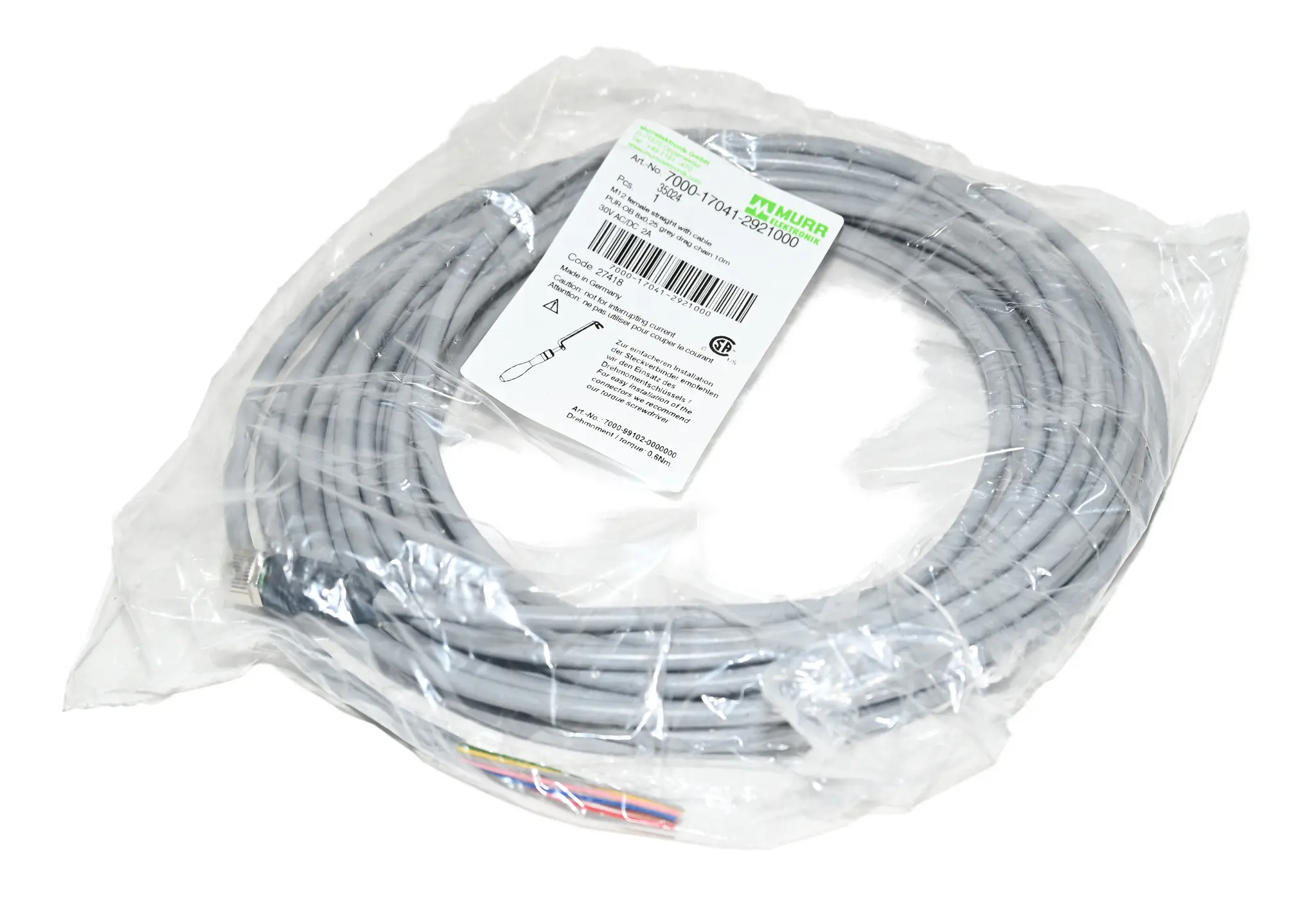 Produktfoto 1 von Murr Elektronik 7000-17041-2921000 New sealed