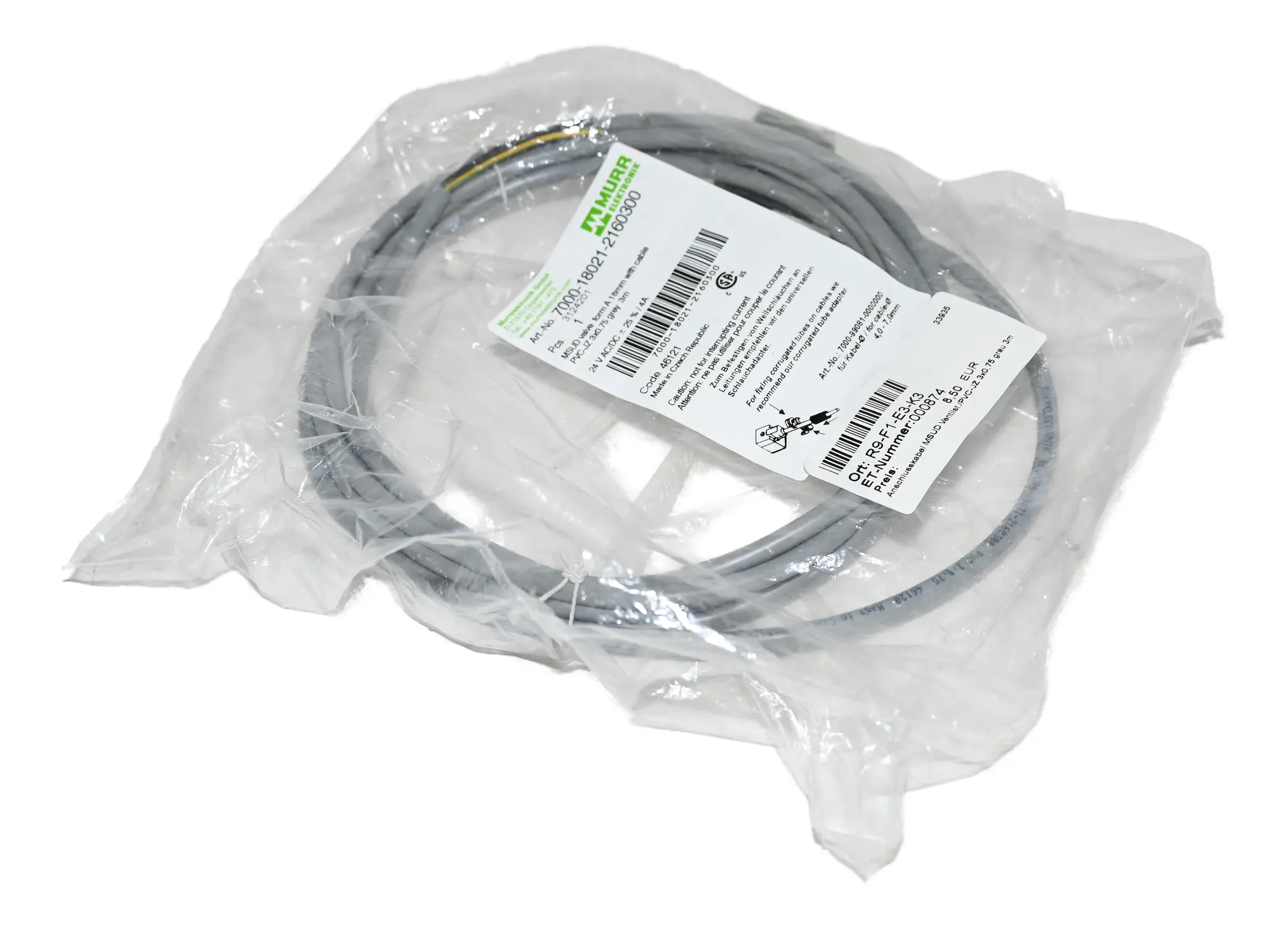 Produktfoto 1 von Murr Elektronik 7000-18021-2160300 New sealed