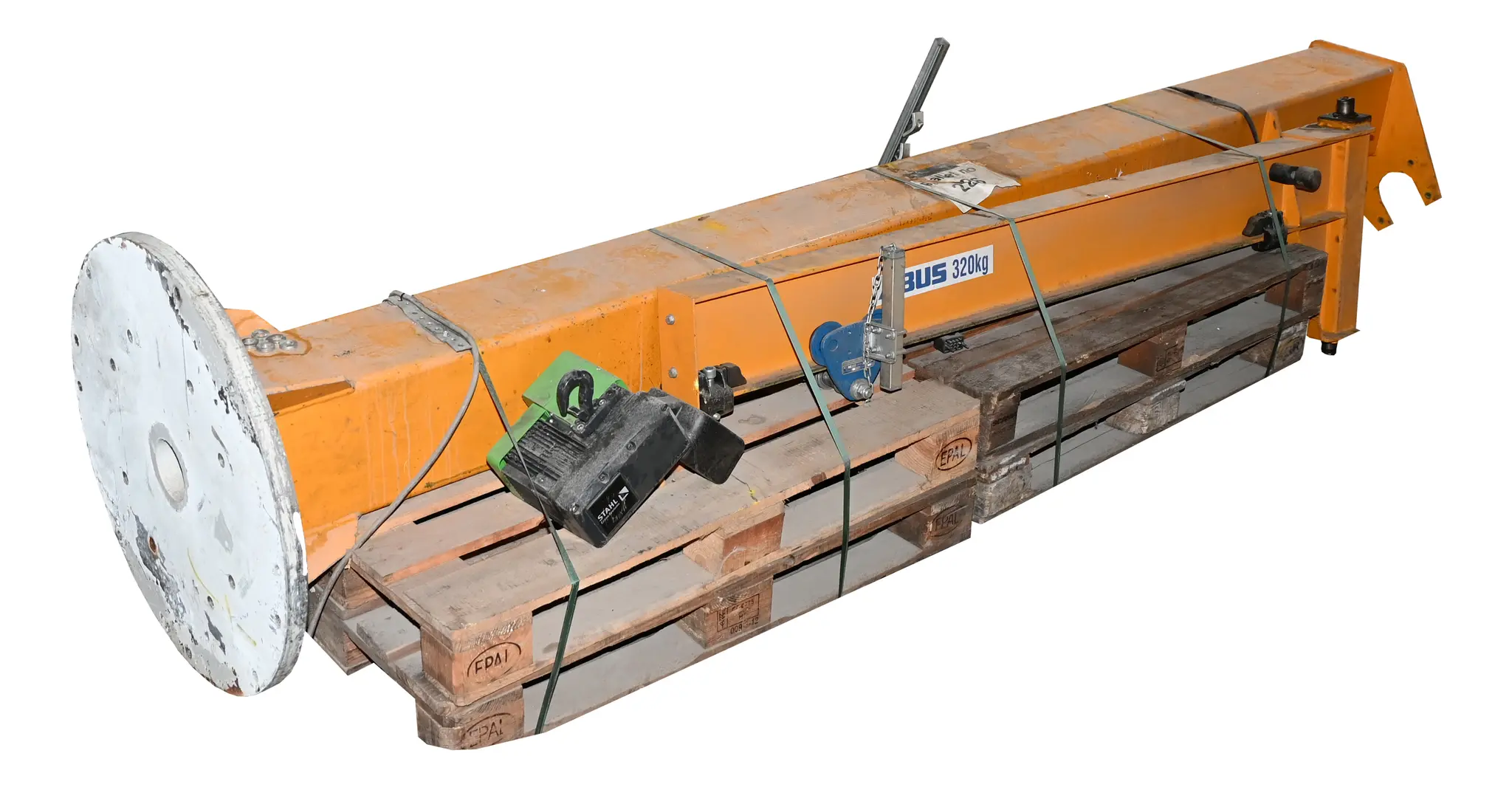 Produktfoto 1 von Abus 151-026126 LSX 320KG Kran Säilenschwenkkran