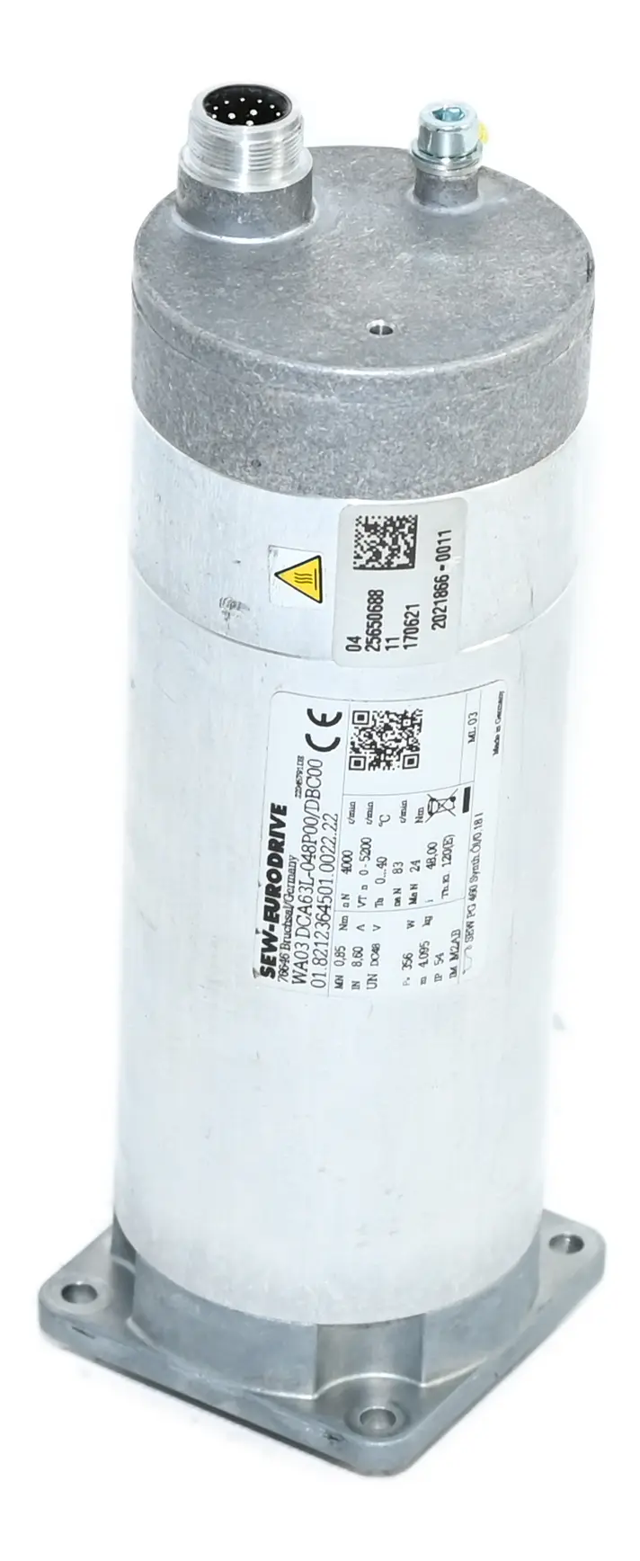 Produktfoto 1 von SEW WA03 DCA63L-048P00/DBC00 Right-Angle Geared Motor