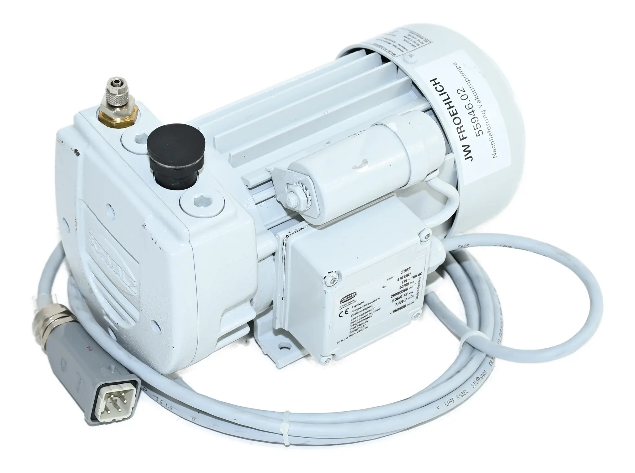 Produktfoto 1 von Schmalz EVE-TR8 AC WB 63 C2 STP Vakuumpumpe