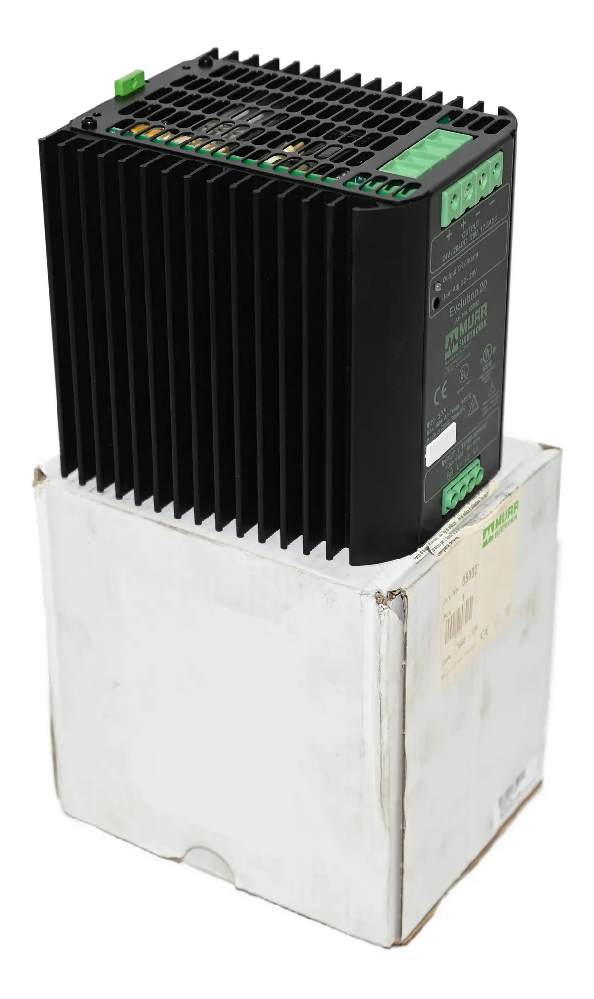 Produktfoto 1 von Murr Elektronik 85002 Evolution 20 3-Phase Power Supply New open box