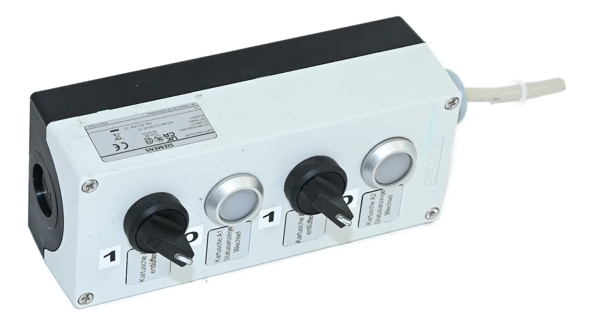 Produktfoto 1 von Siemens 3SU1804-0AA00-0AB1 3SU1 804-0AA00-0AB1 Enclosure Plastic