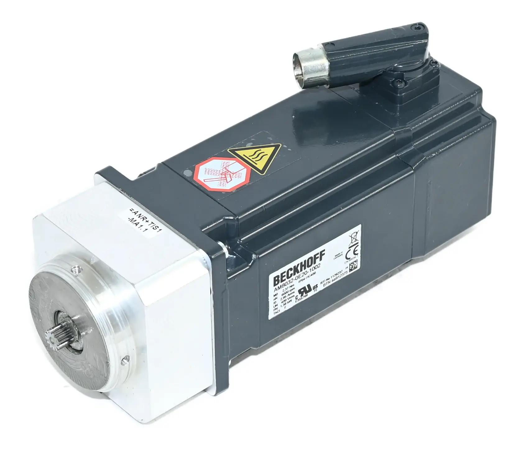 Produktfoto 1 von Beckhoff AM8032-0E20-1002 Servomotor 2,37 Nm 1,38kW
