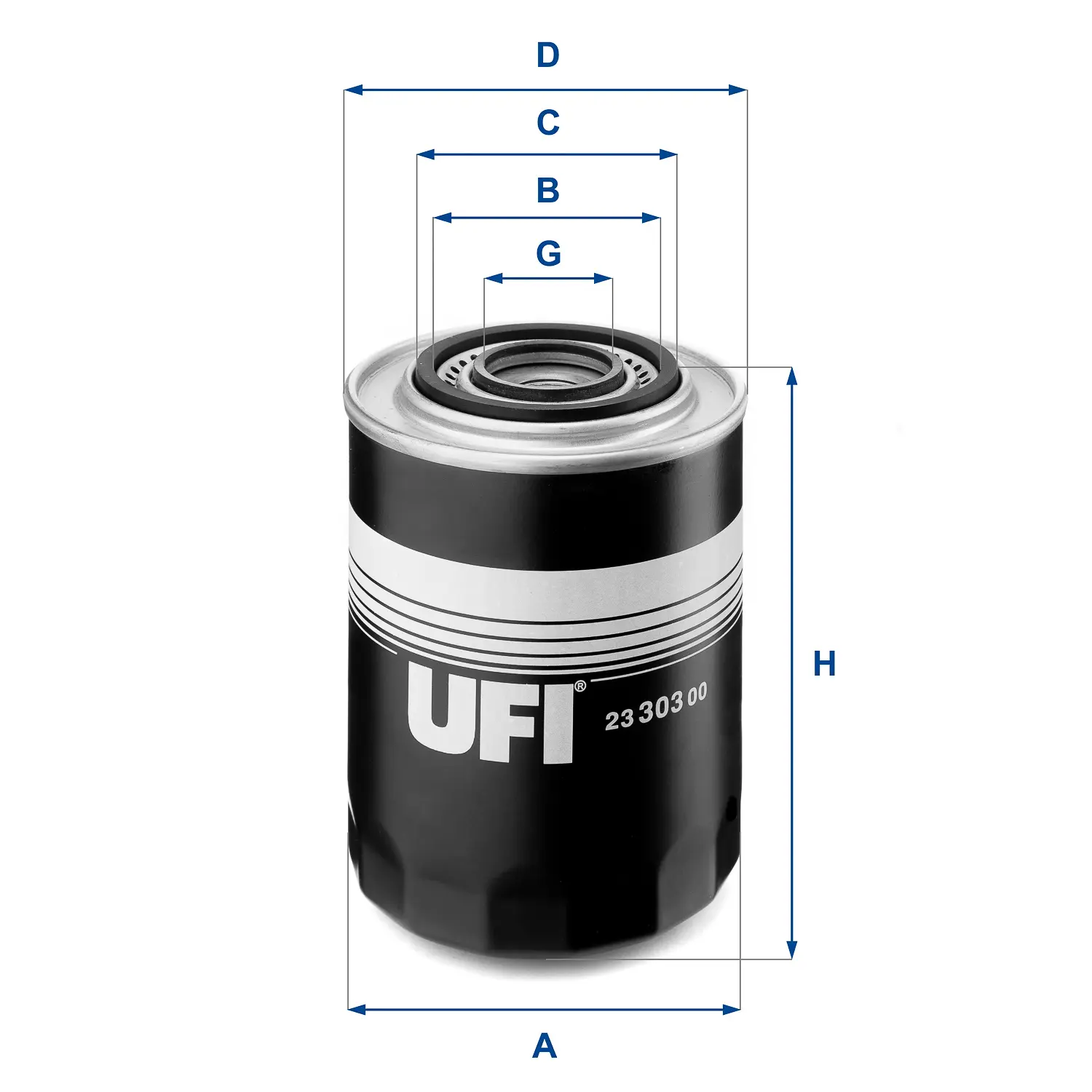 23.303.00 oil filter spin-on