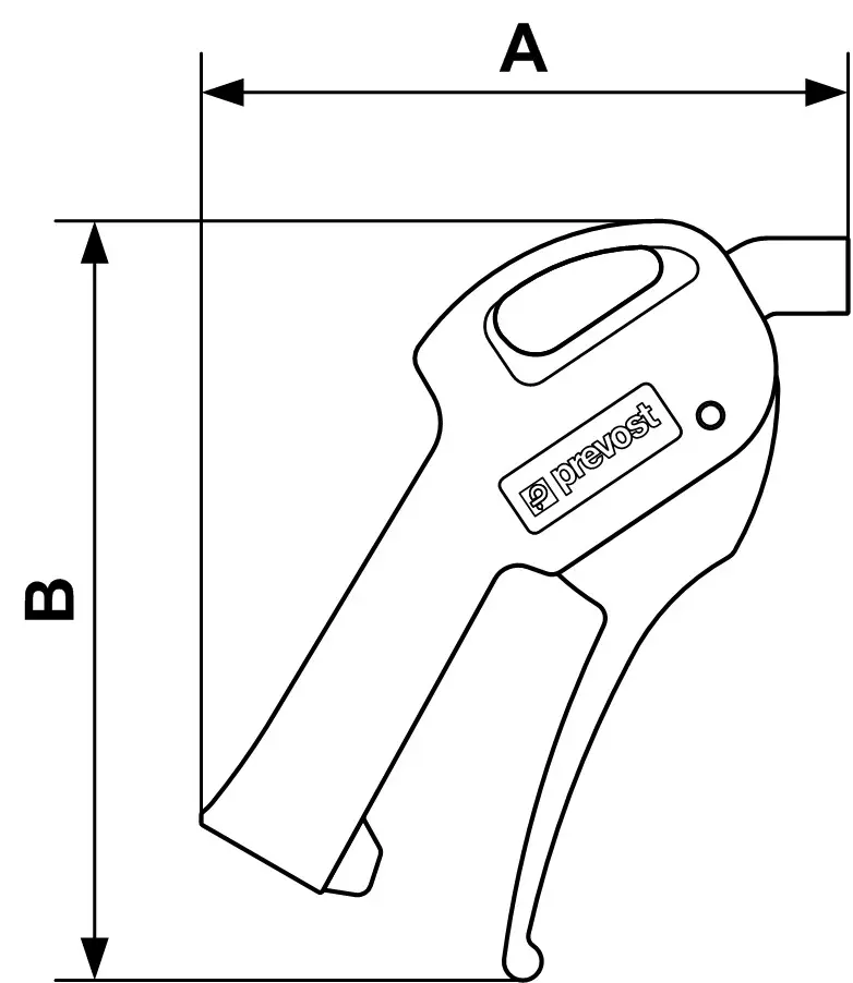Produktfoto 1 von 27102 FM11 blow gun body