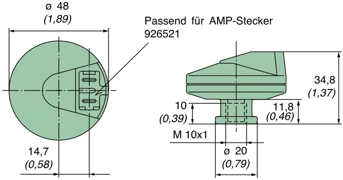 Produktfoto 1 von 39 065 70 902 maintenance switch 65mbar