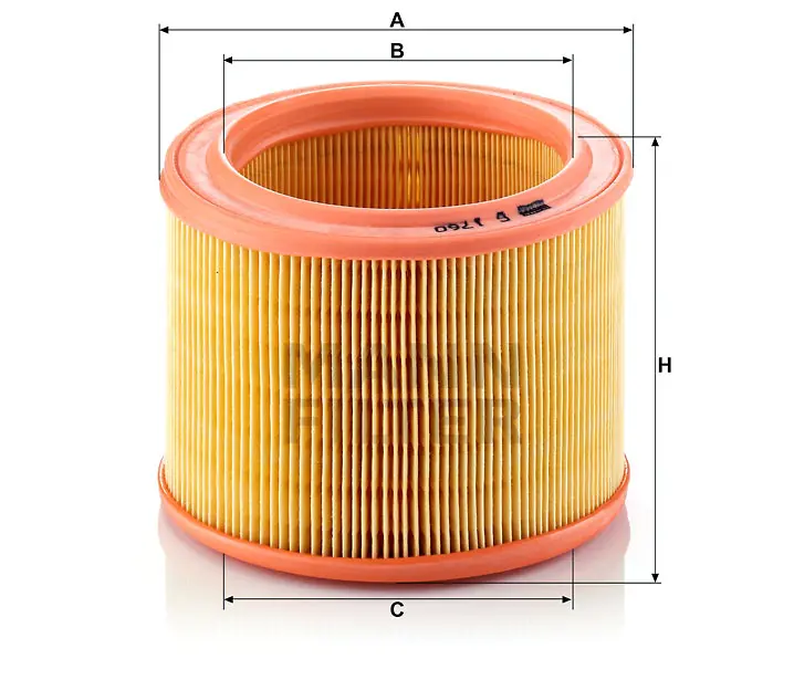 C 1760 air filter element