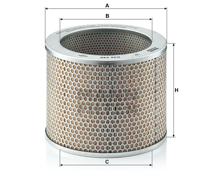 C 26 240 air filter element