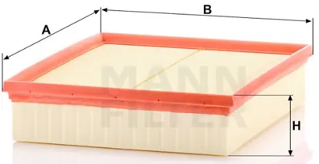 C 29 029 air filter element