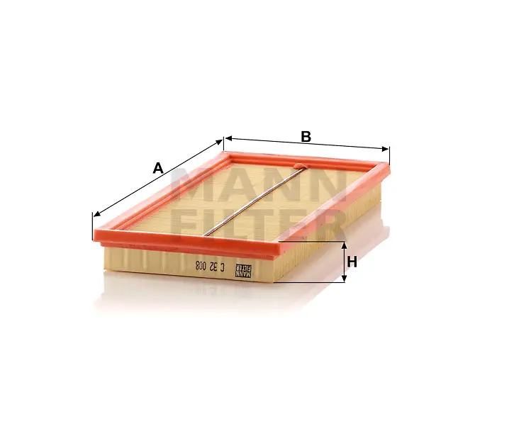 C 32 008 air filter element