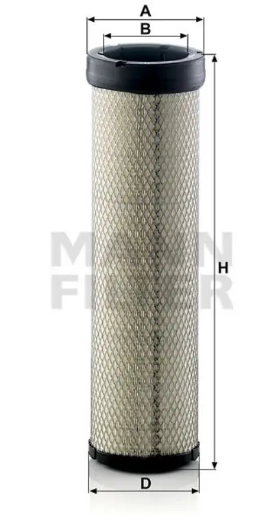 CF 14 002 air filter element (secondary)