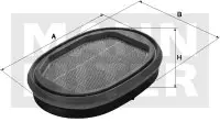 CF 2631 air filter element (secondary)