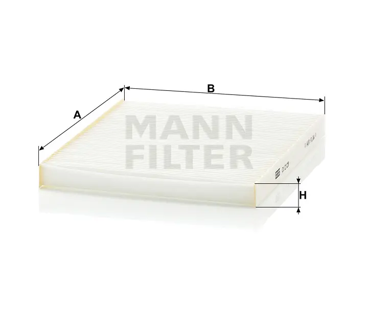 CU 2129 cabin air filter element
