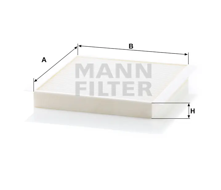 CU 2356 cabin air filter element