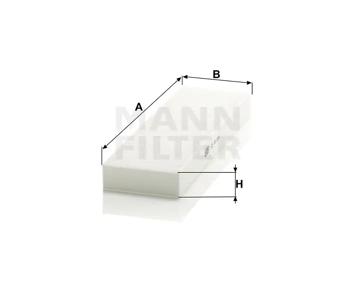CU 30 004 cabin air filter element
