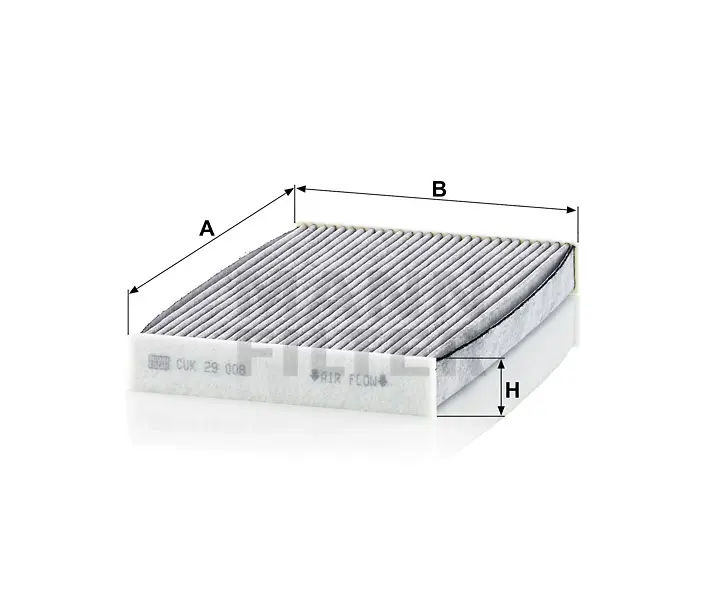 CUK 29 008 cabin air filter (activated carbon)
