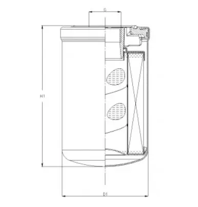 Produktfoto 1 von A405G06 SpinOn HyCycle