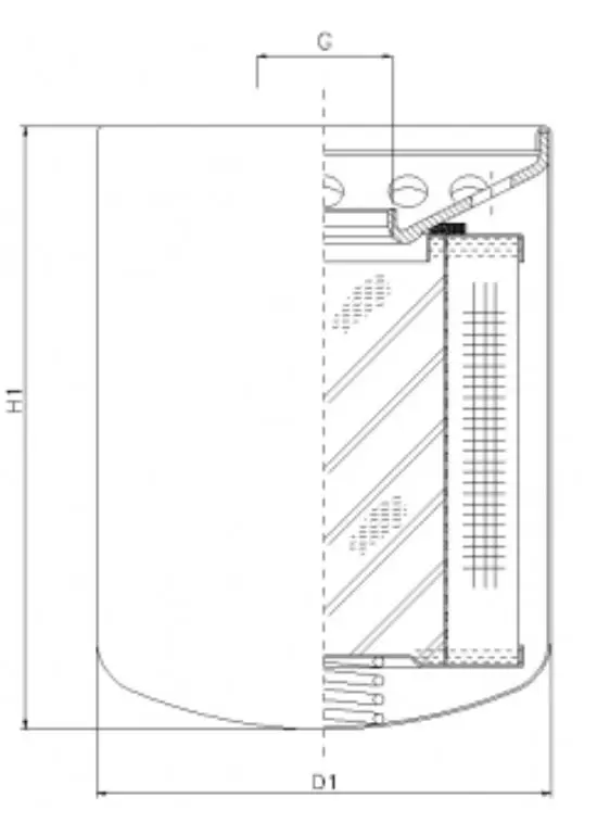 AWX103 oil filter (spin-on)