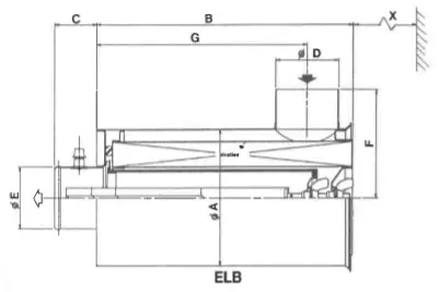 B120265 air filter (ELB)