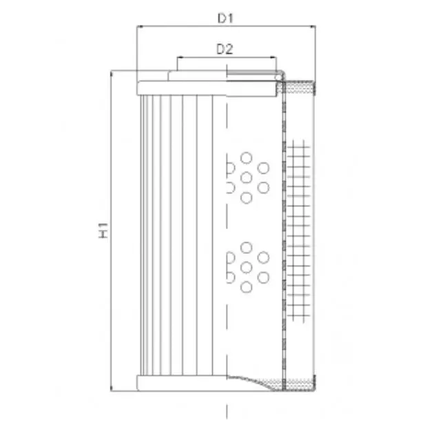 D1100G25A hydraulic filter element