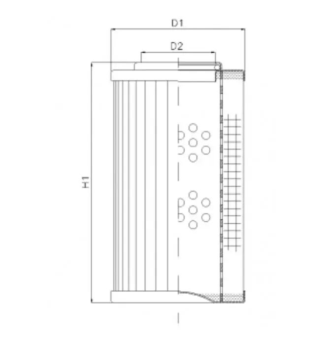 D131G06AV hydraulic filter element