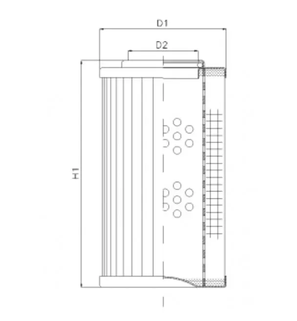 D131T300A hydraulic filter element