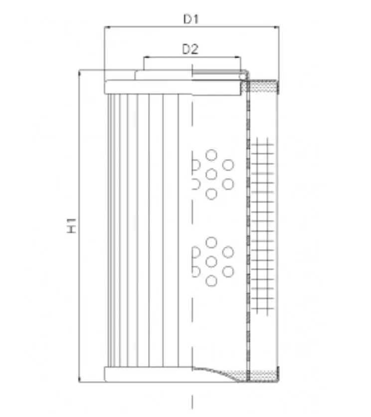 D615T25 hydraulic filter element