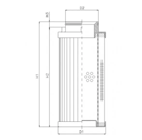 D730G06A hydraulic filter element