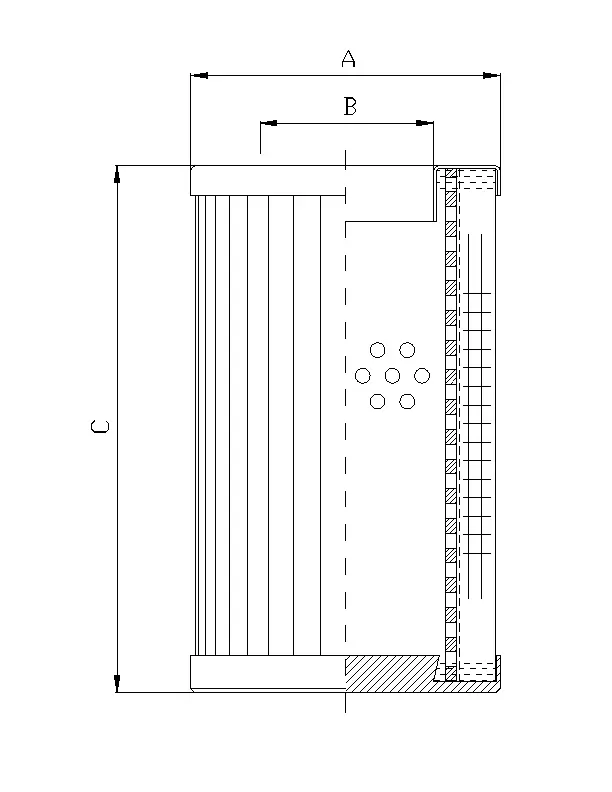 DMD0030W100B Filter element for pressure filter