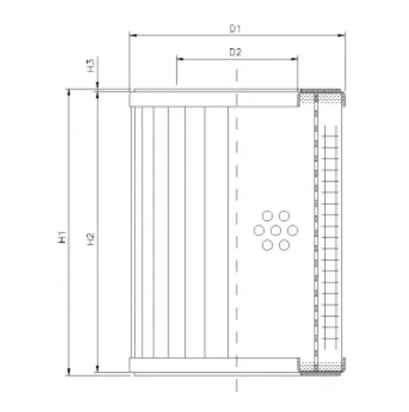 DMD024E20B hydraulic filter element