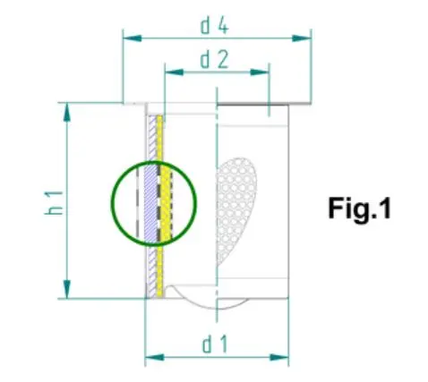 Produktfoto 1 von DB2012 air/oil separator element