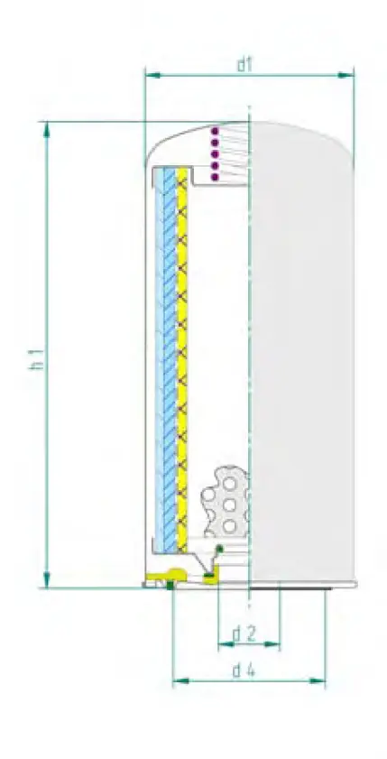 Produktfoto 1 von DF5098 air/oil separator spin-on