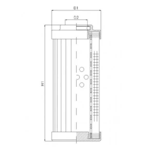 DHD140H05V hydraulic filter element