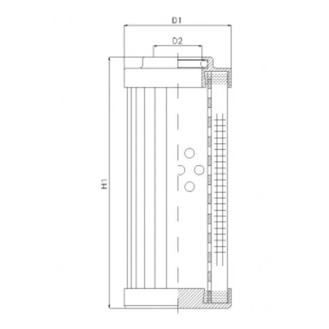 DHD330W50B hydraulic filter element